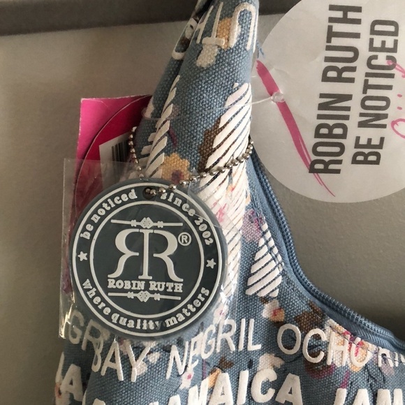 🇯🇲 Jamaica Tote Bag  With Zipper Robin Ruth - Picture 9 of 11